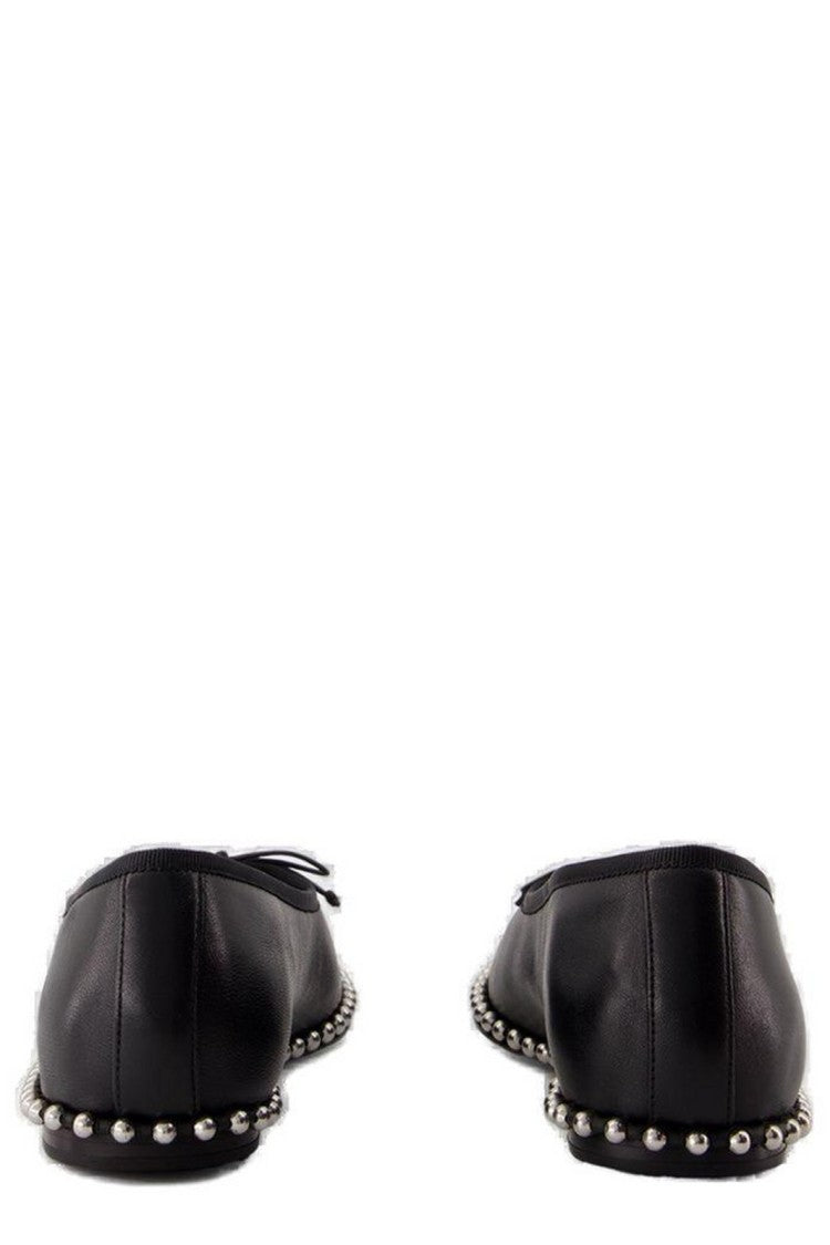 Alexander Wang Lambskin Flat Shoes With Unique Ball Chain Detail
