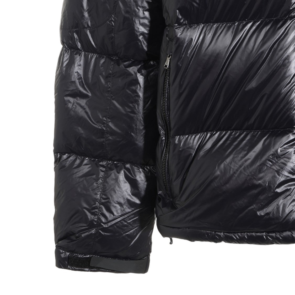 Polo Ralph Lauren Glossy Black Quilted Hooded Down Jacket