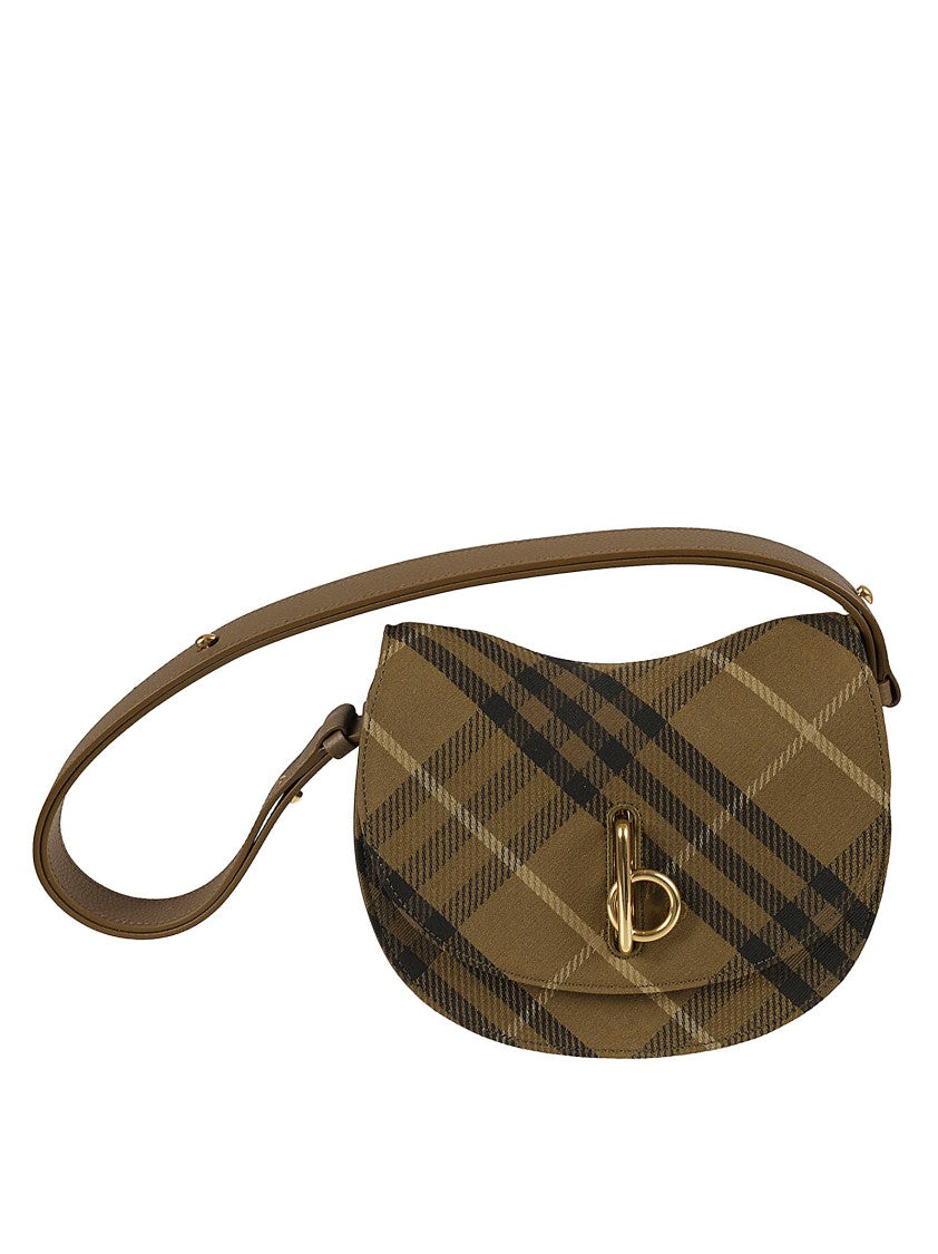 Burberry Curved Check Pattern Bag