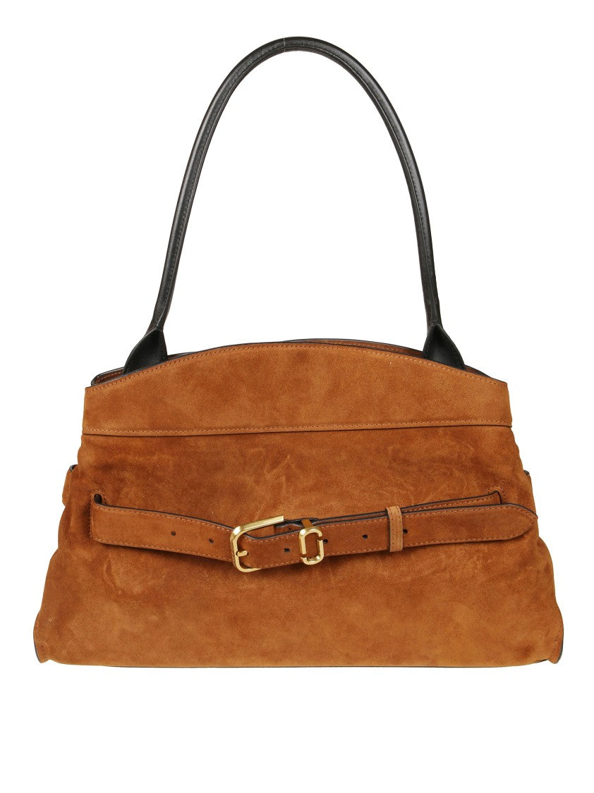 Marc Jacobs Structured Beige Handbag With Minimalist Design