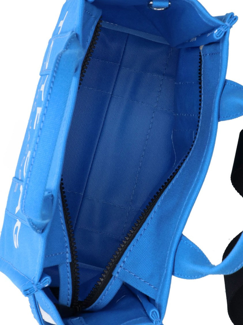 Marc Jacobs Blue The Tote Bag Cotton Tote