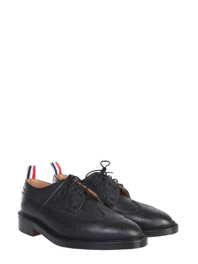 Thom Browne Textured Calf Leather Brogues Shoes