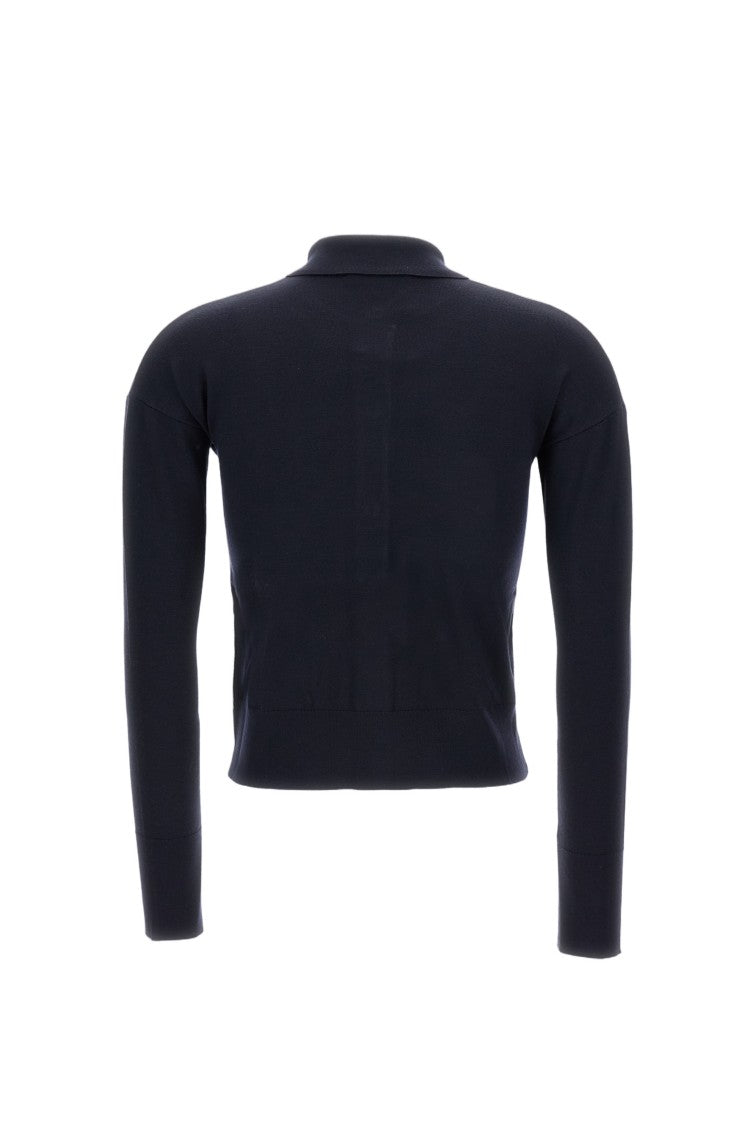 Max Mara Button-Front Cardigan With Classic Point Collar