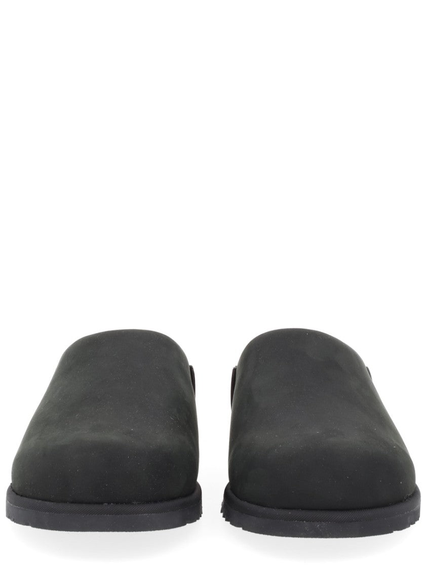 Ugg Slip-On Sabot Shoes With Rounded Toe And Matte Finish