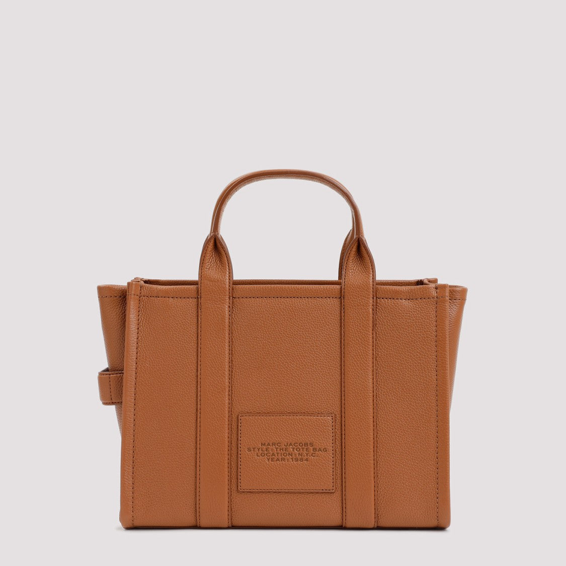 Marc Jacobs The Leather Medium Tote Tan Bag