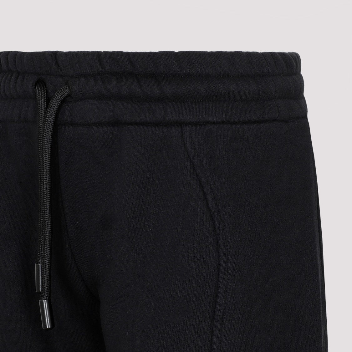 Off-White Black Round Cotton Sweatpant