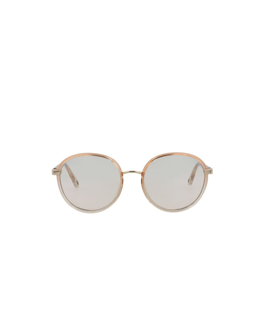 Chloé Round-Frame Injection Sunglasses