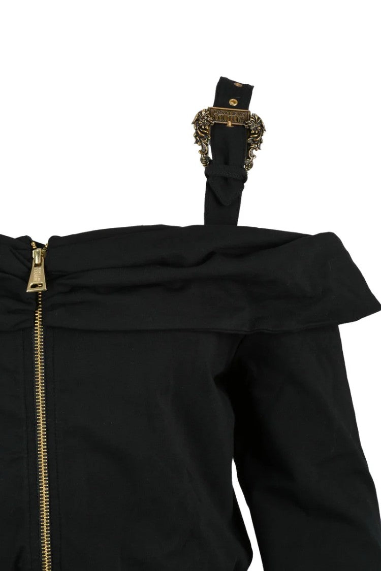 Versace Jeans Couture Cotton Stretch T-Shirt - Black