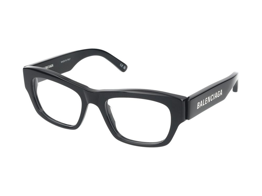 Balenciaga Eyeglasses Bb0264o 001 Black Black Transparent 53/19/140
