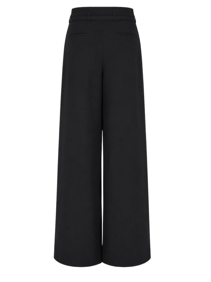Dries Van Noten Wide-Leg Trousers With High Waist And Pleated Front