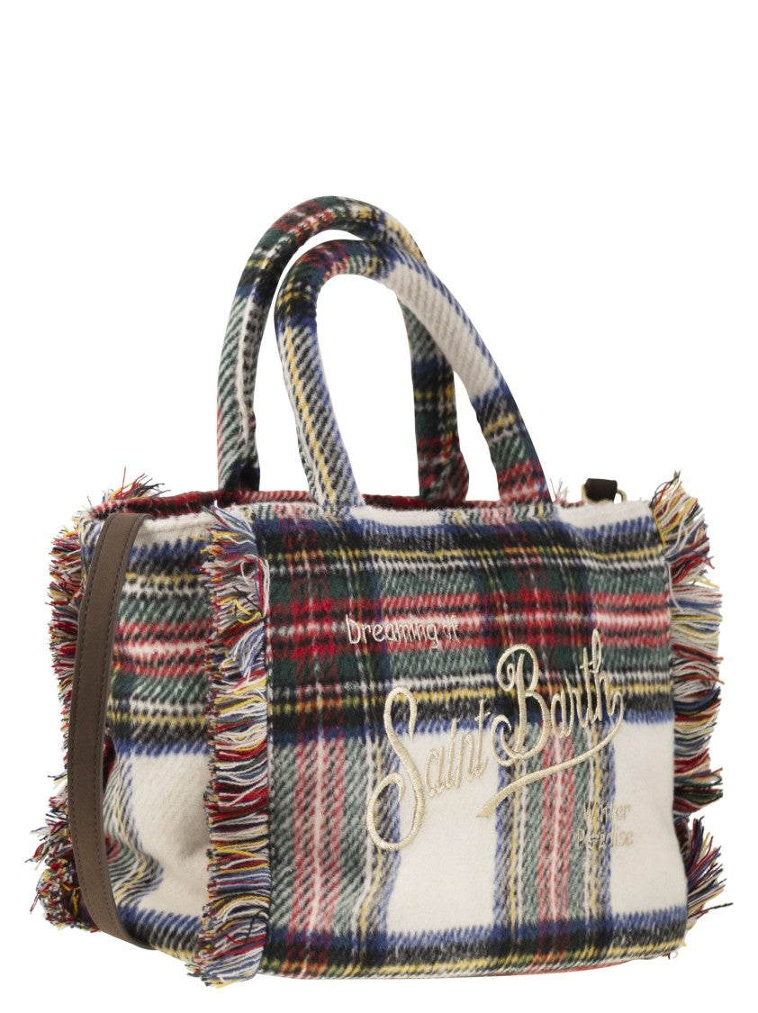 Mc2 Saint Barth Colette - Wool-Effect Bag With Logo