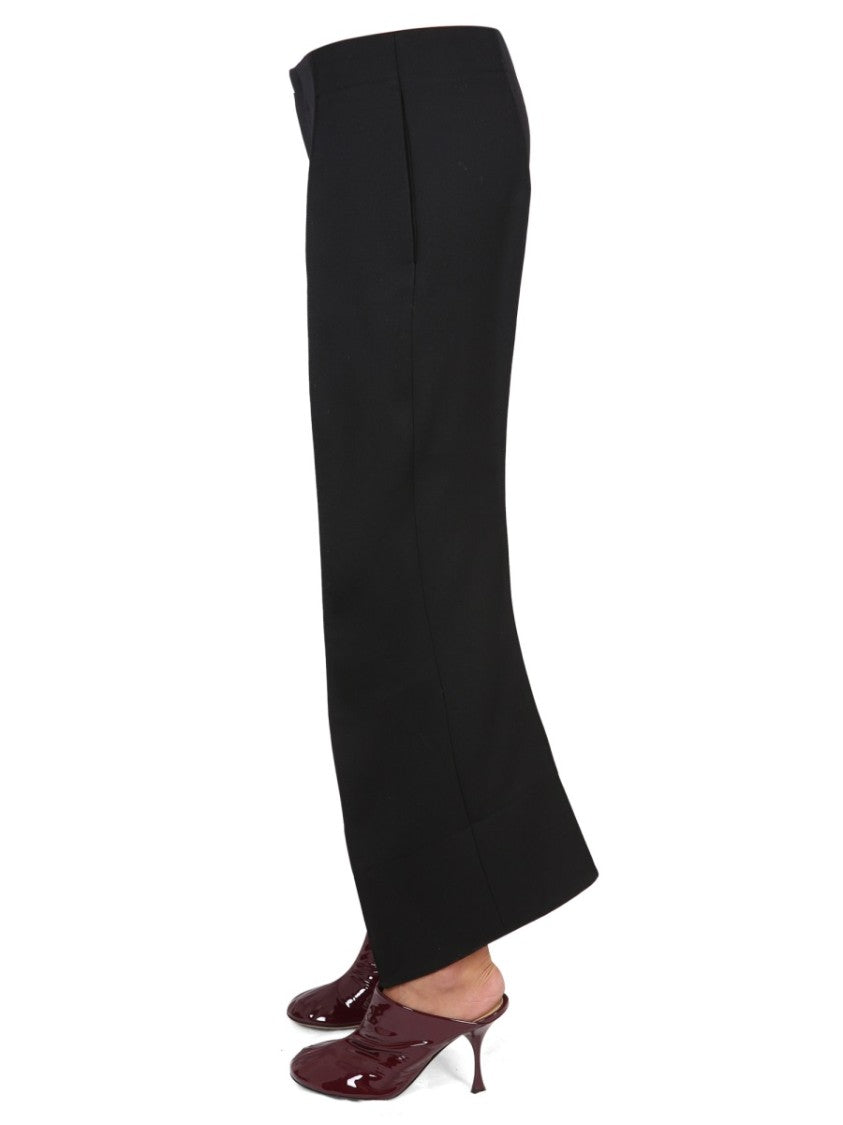 Bottega Veneta Tailored Compact Wool Pants With Hook