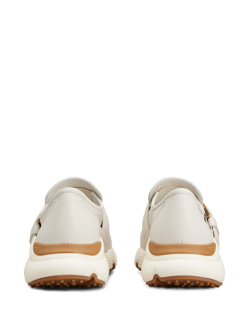 Tod's Slip-On Sneakers With Gold-Tone Buckle