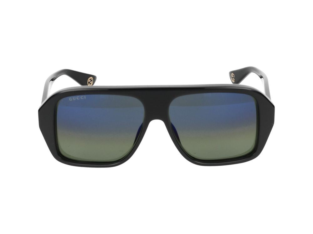 Gucci Sunglasses Gg1615s 001 Black Black Blue 57/13/145