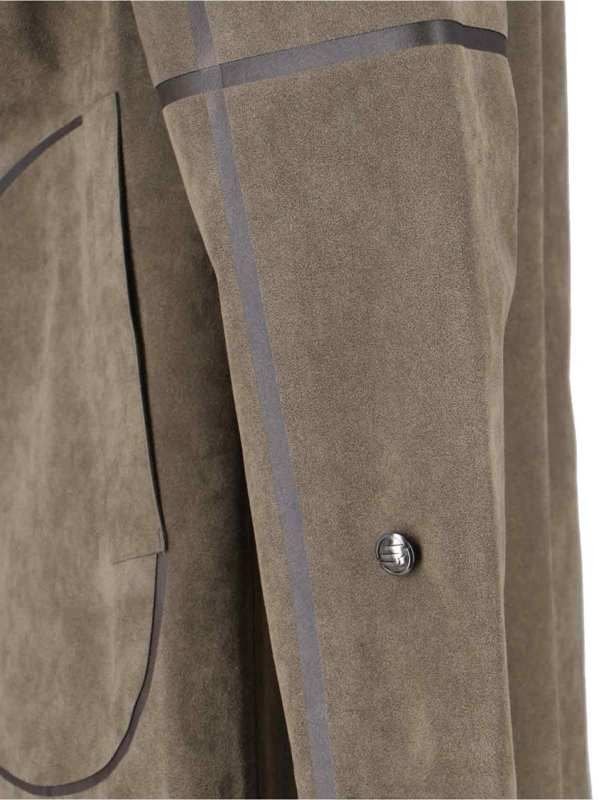 Massimo Osti Studio Structured Green Jacket With Minimalist Aesthetic