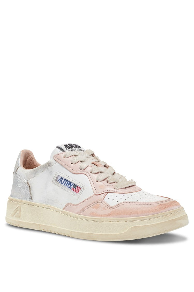 Autry Women’S Super Vintage Leather Sneakers