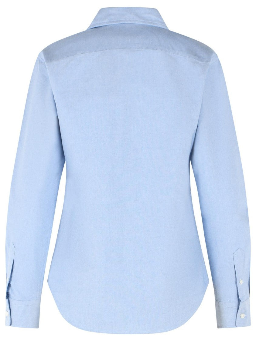 Polo Ralph Lauren Light Blue Cotton Shirt