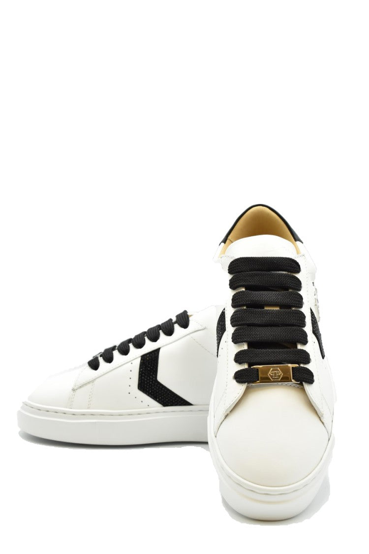 Philipp Plein Black Low-Top Sneakers