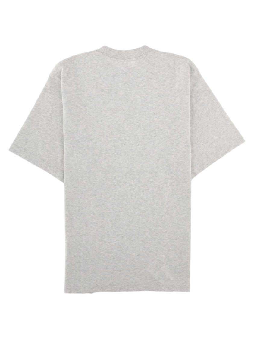 Alexander Wang Heather Grey Relaxed Fit Logo T-Shirt