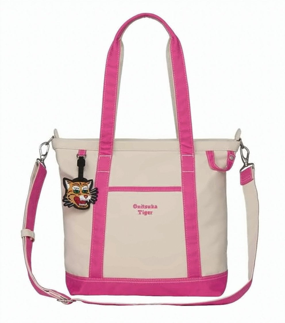 Onitsuka Tiger Cotton Canvas Tote Bag