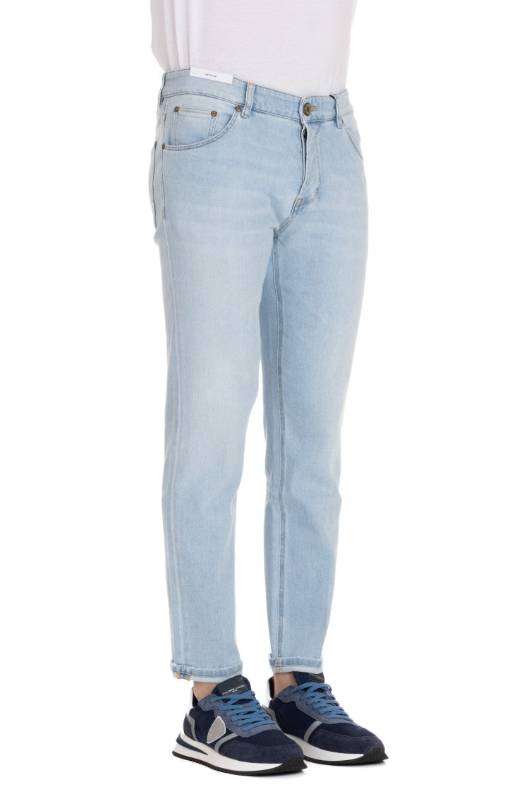 Pt Denim Light Wash Reggae Fit Jeans