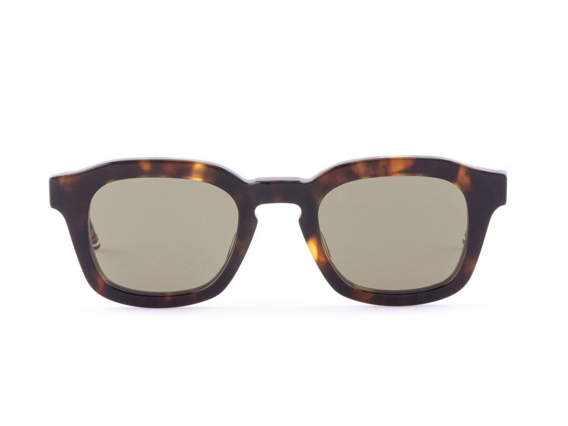 Thom Browne Ues412a Bold Square Tortoiseshell Acetate Sunglasses