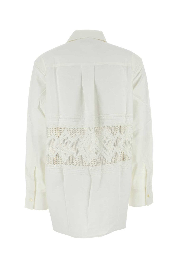 Marine Serre White Cotton Shirt