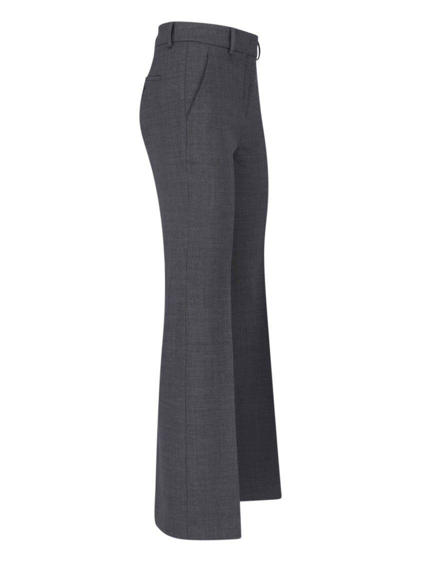 Incotex Tailored Straight-Leg Virgin Wool Formal Pants