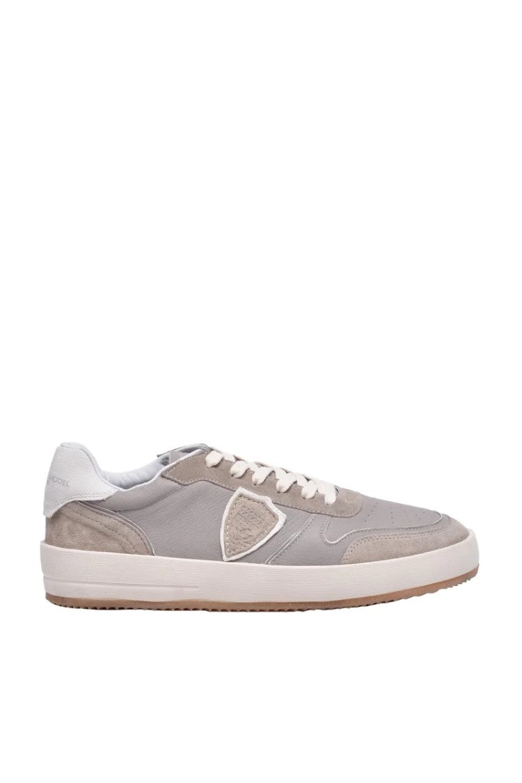 Philippe Model Nice Low Sneakers Grey - Grey