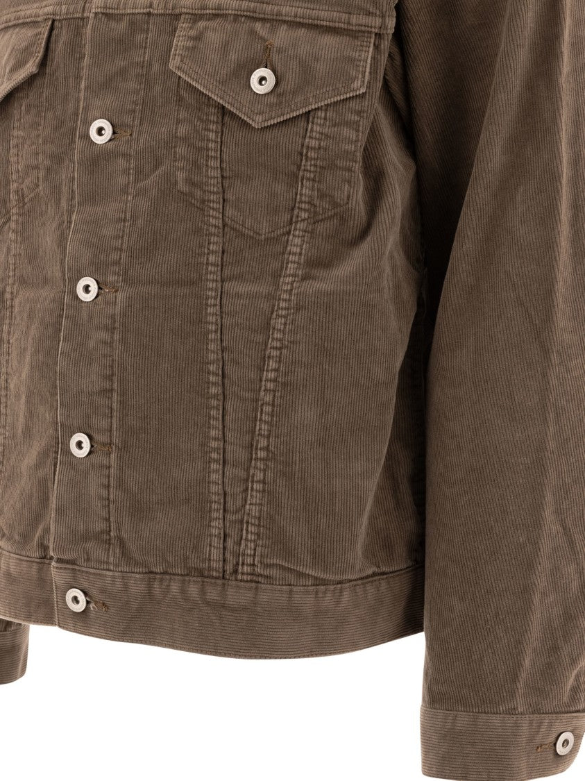 Nonnative Corduroy Jacket With Classic Silhouette