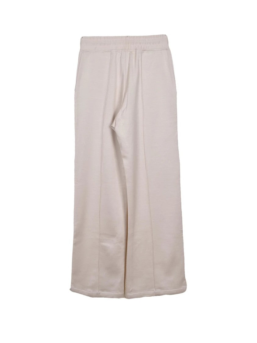 Eleventy Eleventy Cotton Silk Elastane Trousers - Beige