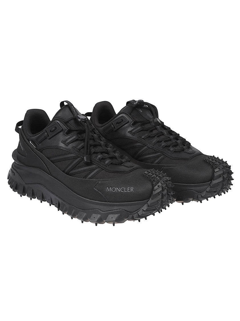 Moncler Black Trailgrip Gtx Low Top Polyamide Sneakers