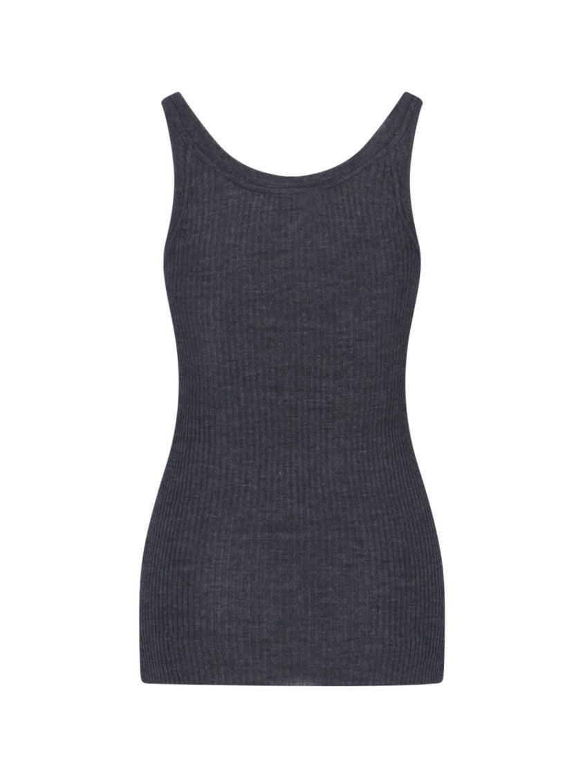 Calvin Klein Ribbed Knit Tank Top