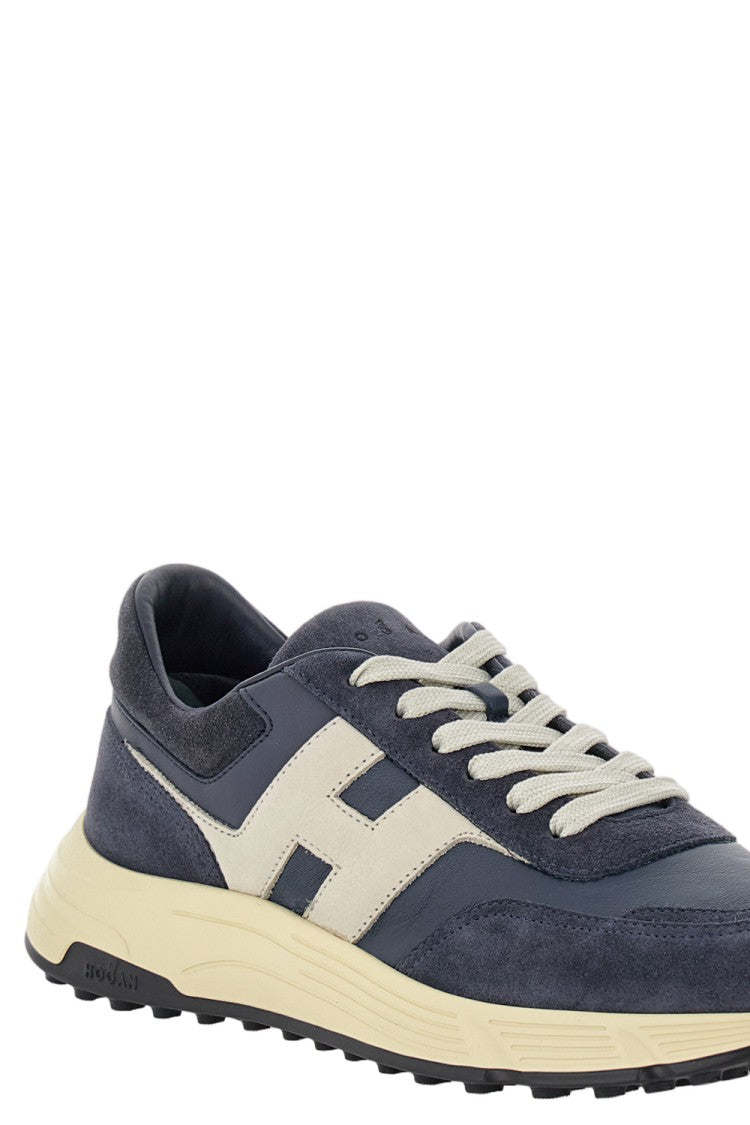 Hogan Low-Top Blue Sneakers
