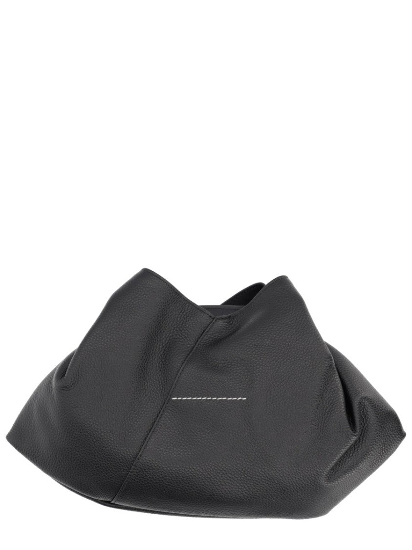 Mm6 By Maison Margiela Japanese Leather Woven Basket Bag