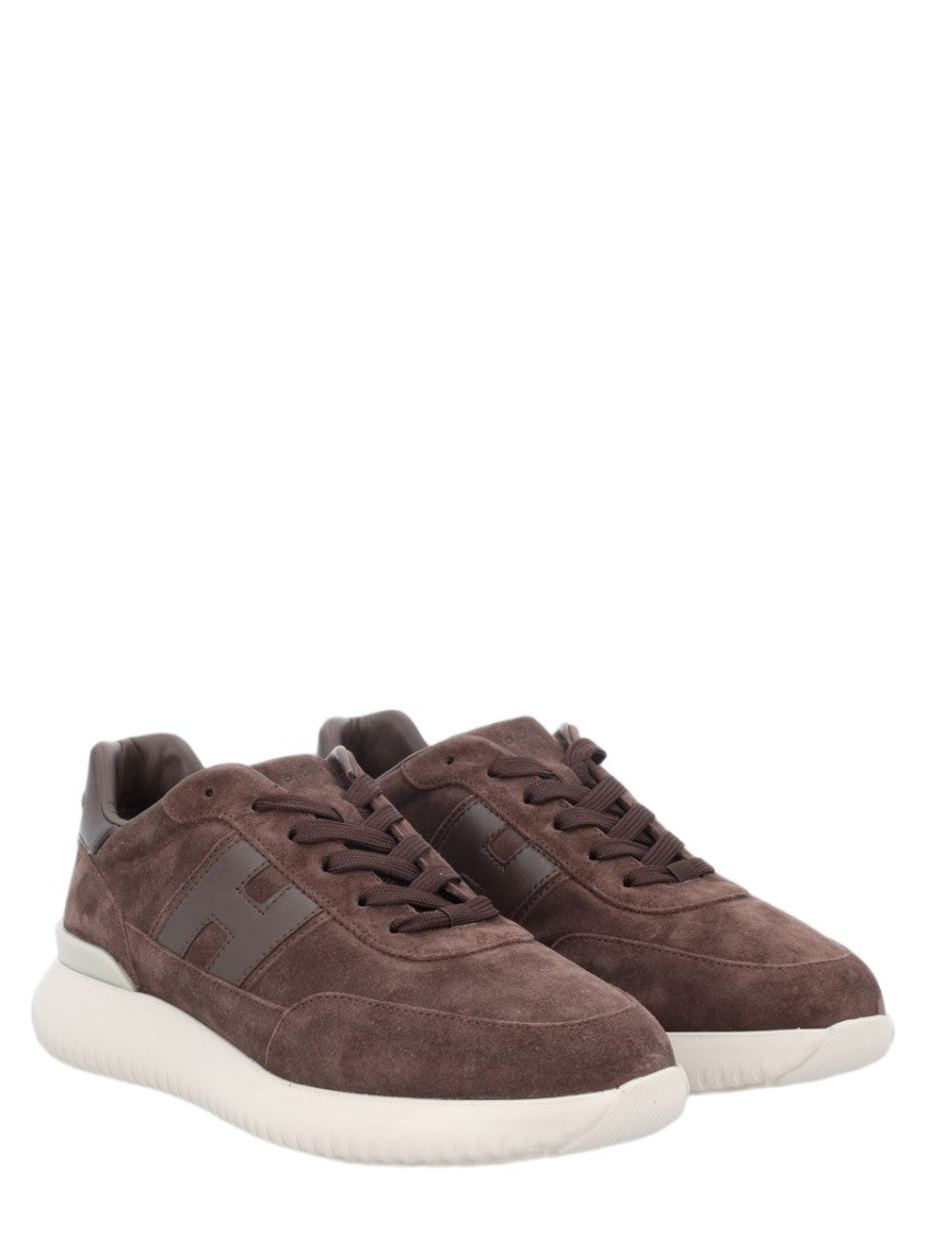 Hogan Interactive³ Sleek Suede Leather Sneakers