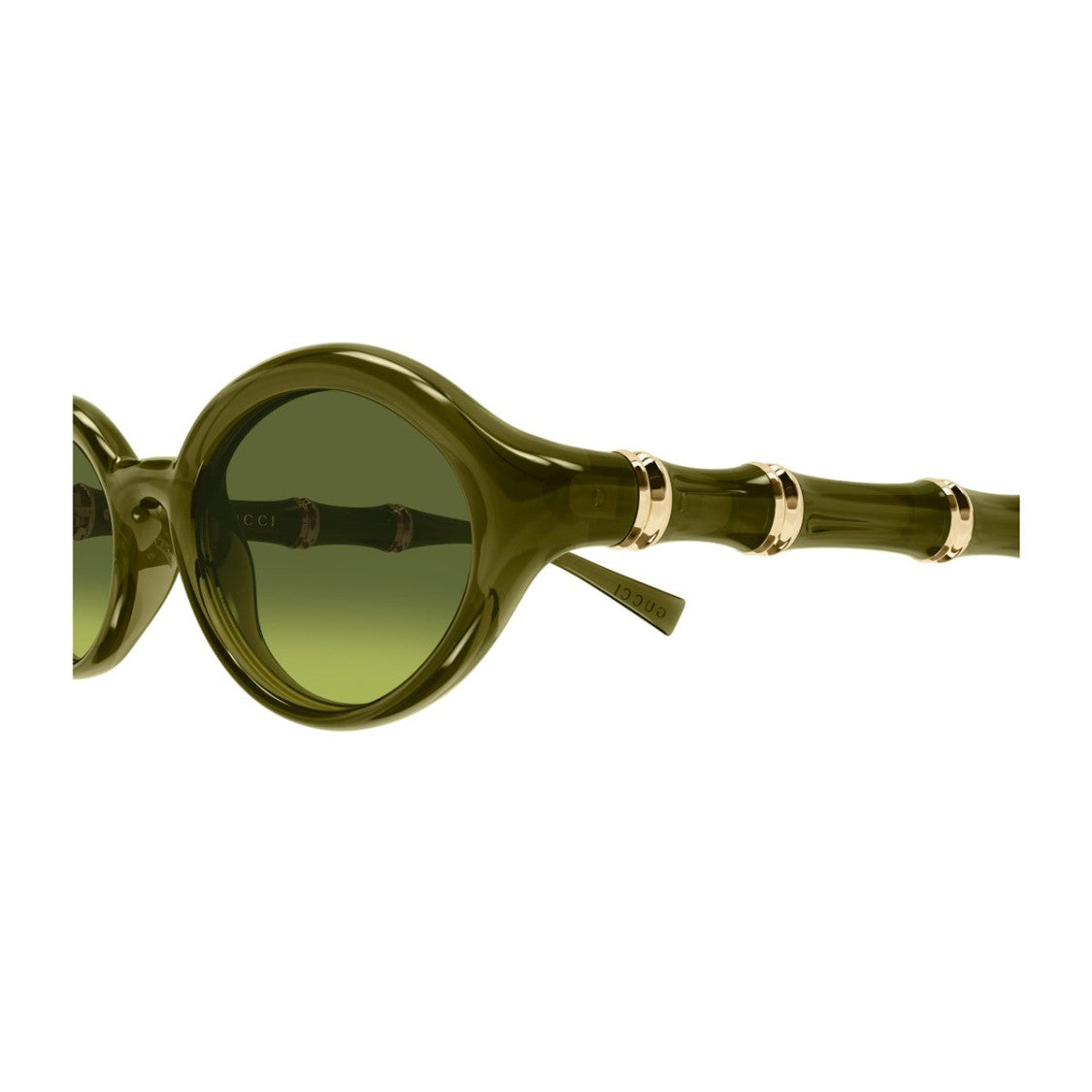 Gucci Green Sign Injected Sunglasses