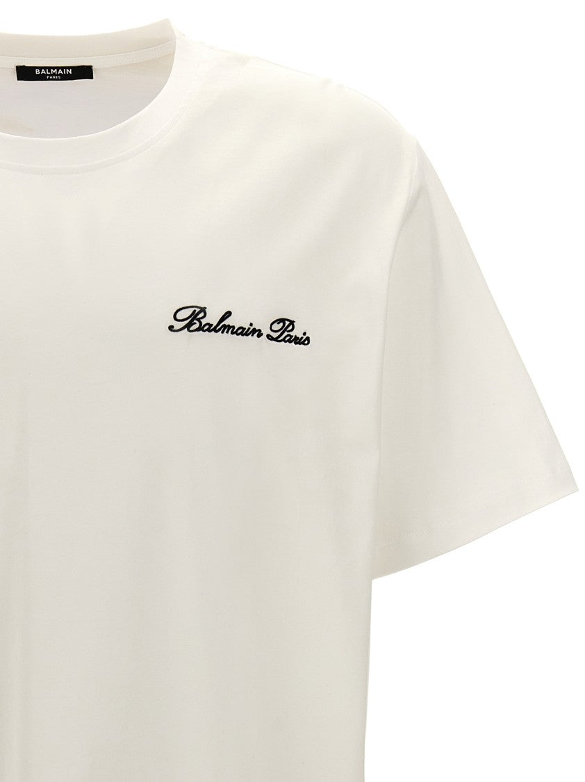 Balmain 'Signature' T-Shirt