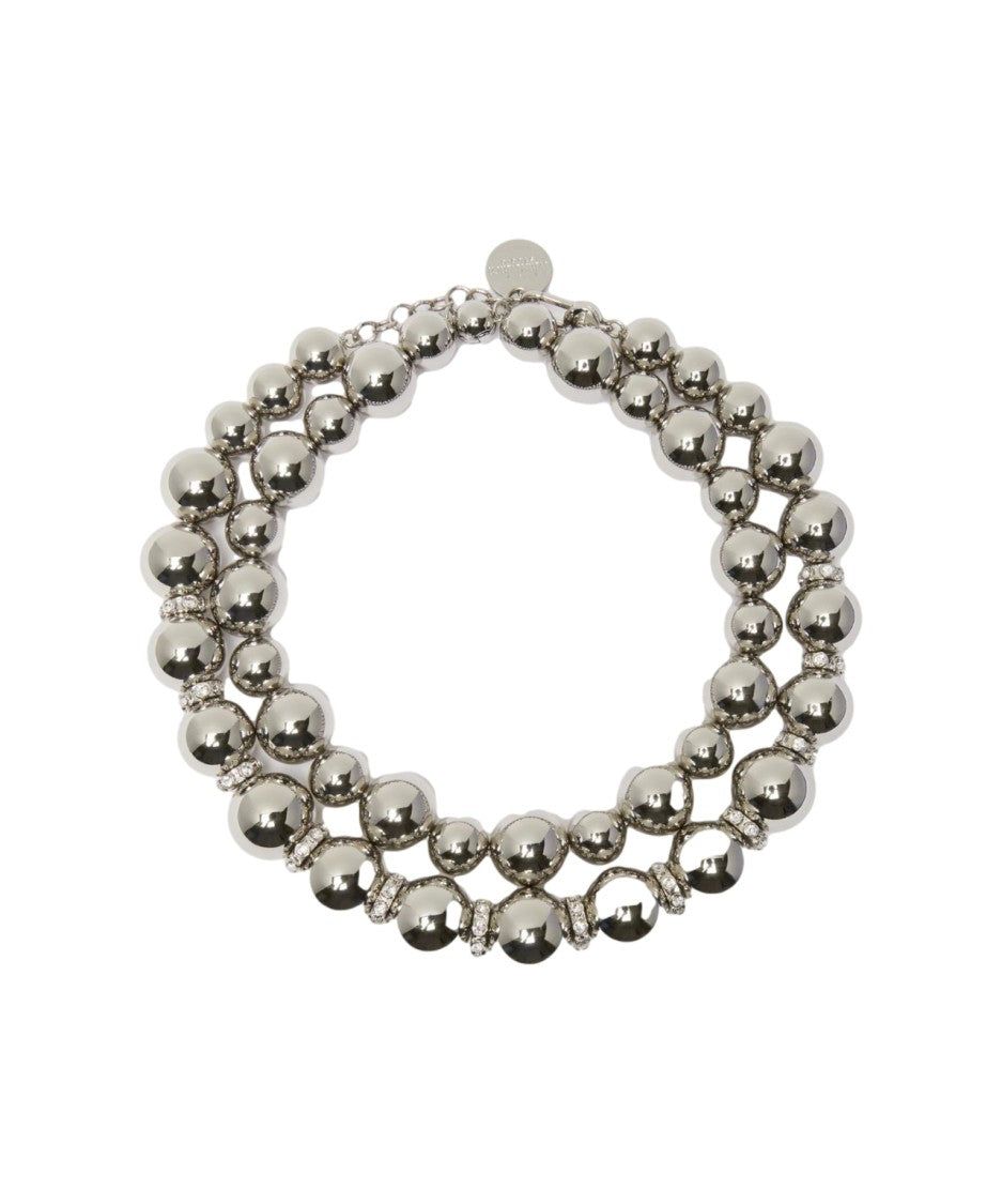 Max Mara Rhinestone Necklace