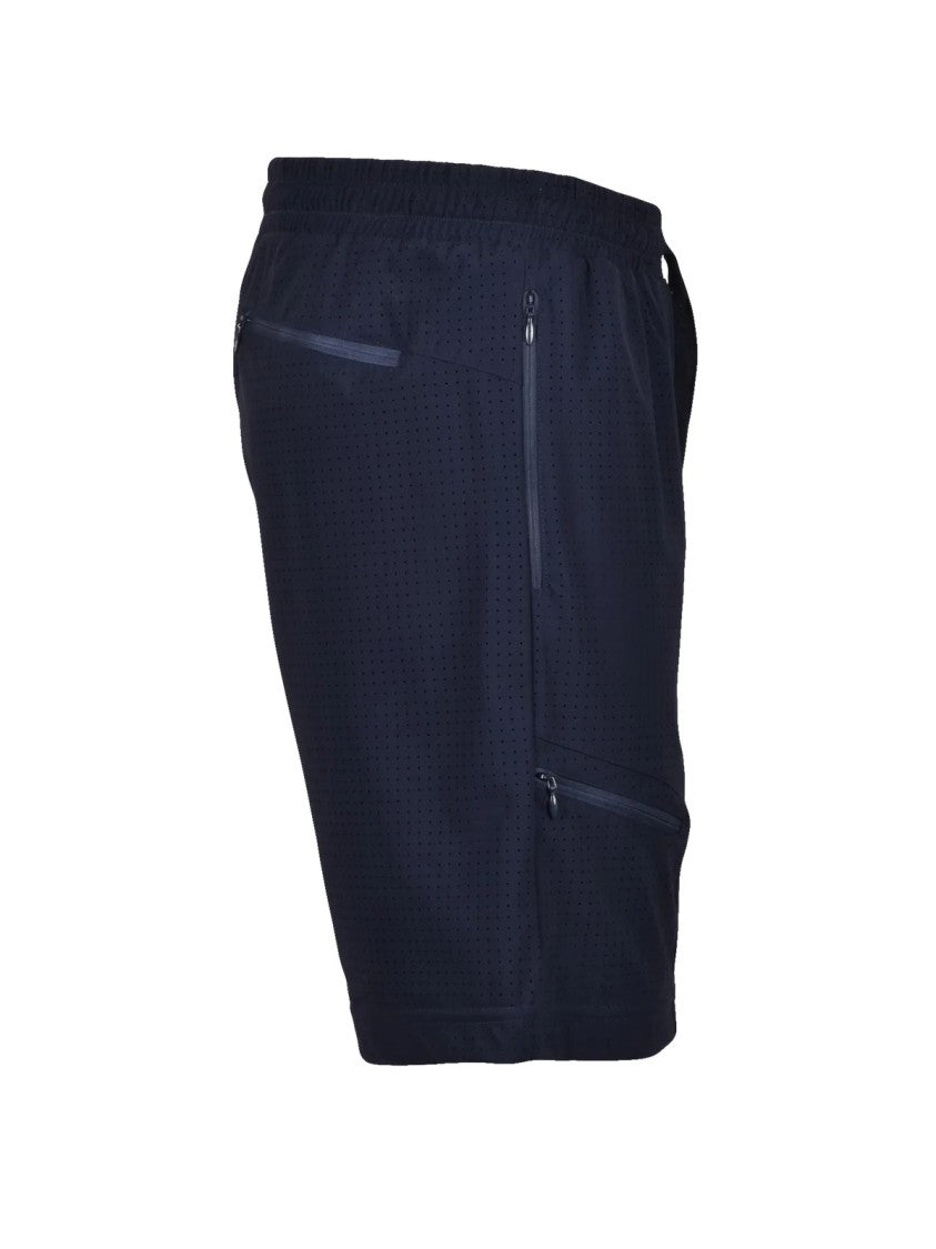 Eleventy Blue Polyamide Elastane Technical Shorts