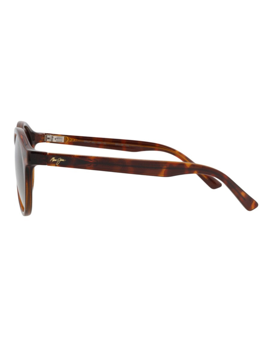 Maui Jim Round-Frame Injection Sunglasses