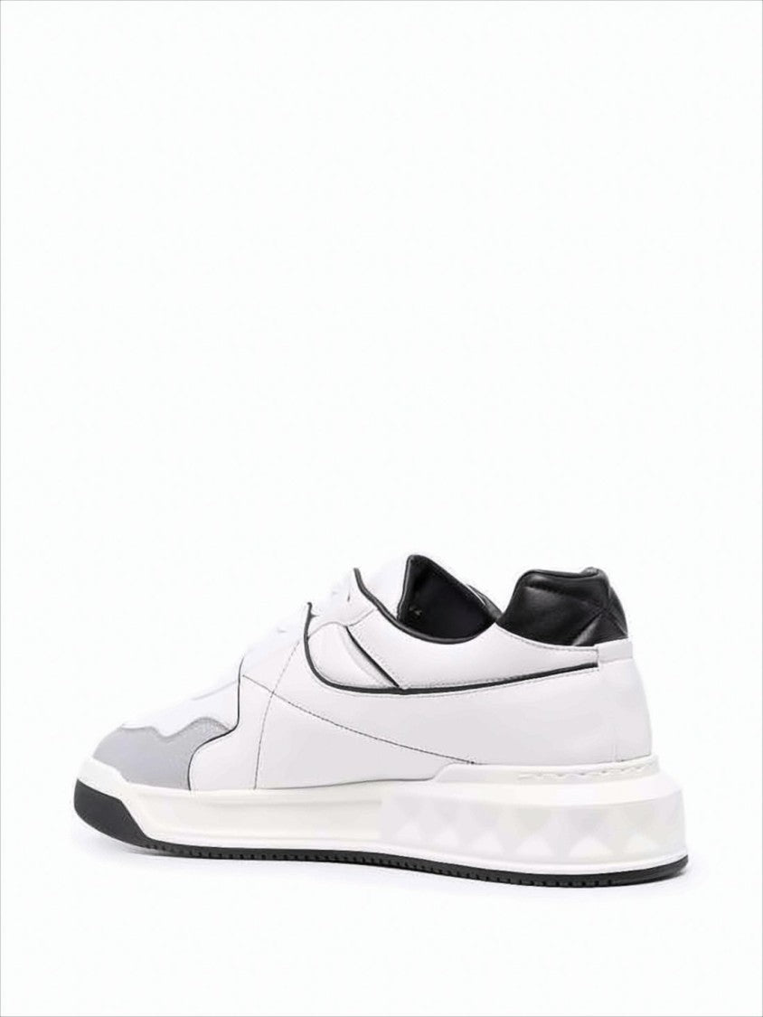 Valentino Garavani Low-Top White Leather Sneakers
