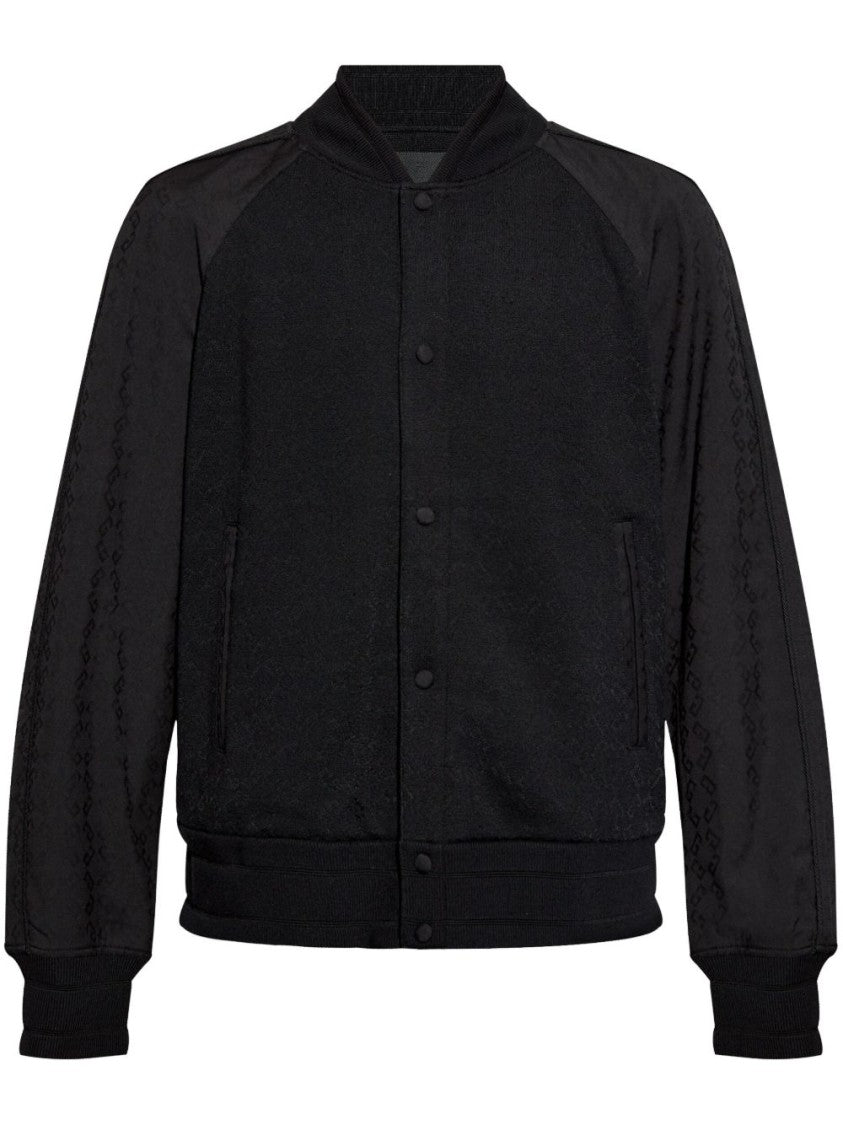 Givenchy Monogram Wool Blend Varsity Jacket By Givenchy