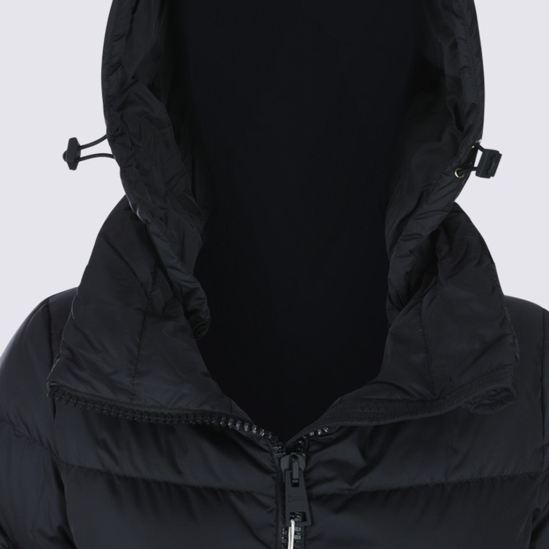 Herno Quilted Down Coat With High Collar