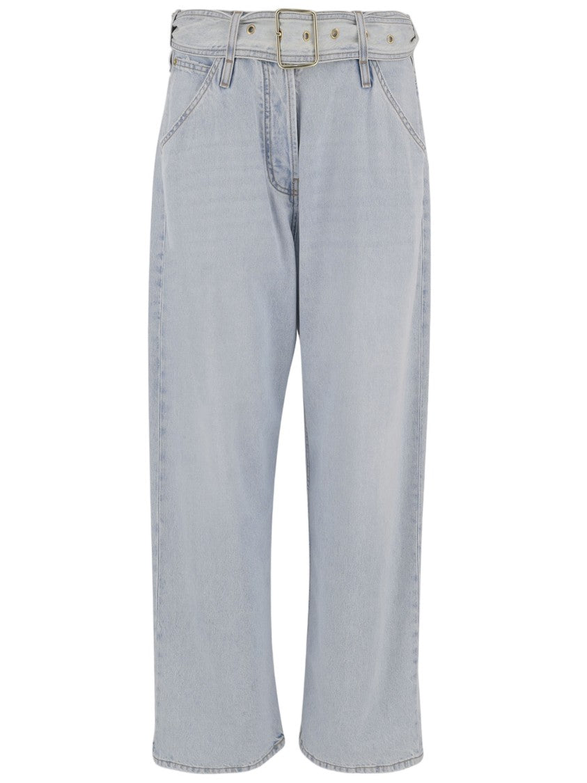 Darkpark Light Denim Cotton Jeans