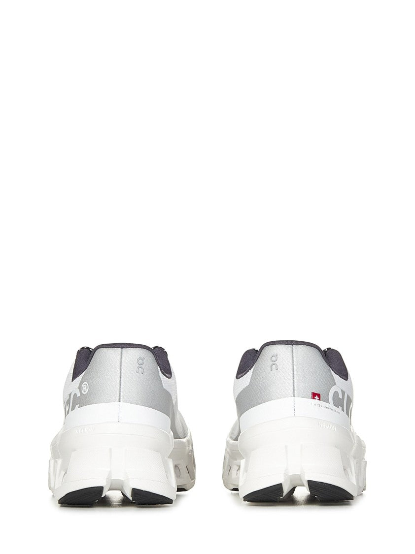 On Running Sporty White Mesh Sneakers