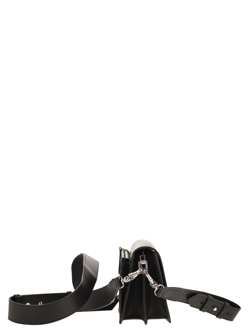 Max Mara Biancaroughs - Small Leather Crossbody Bag