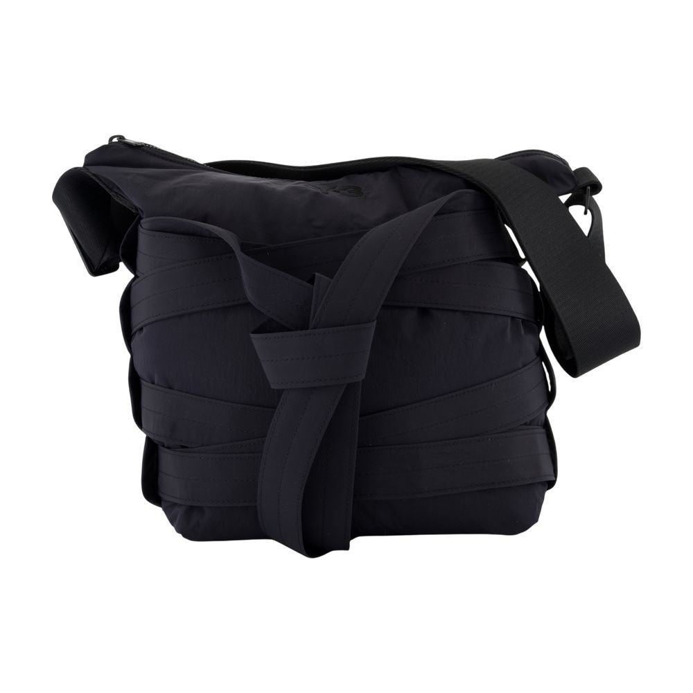 Y-3 Padded Quilted Shoulder Bag With Adjustable Strap