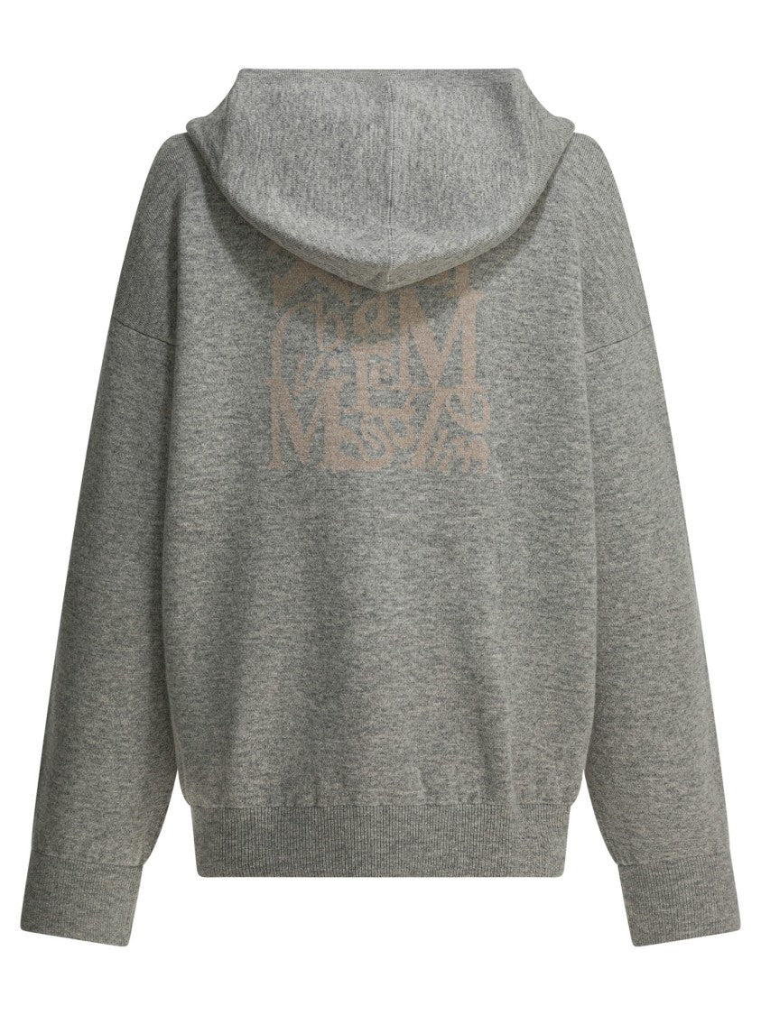 Max Mara Wool And Cashmere Zipper Sweater