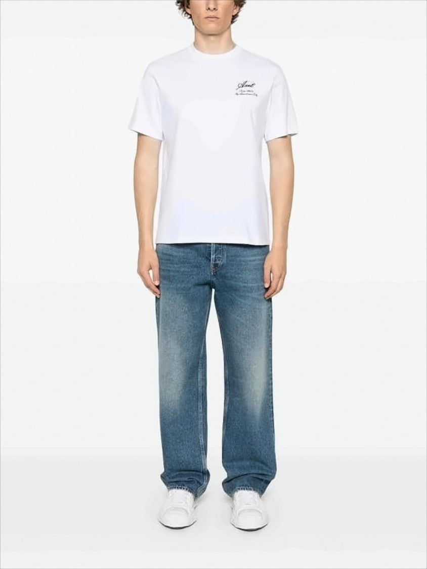 Golden Goose Relaxed Wide-Leg Denim Pants